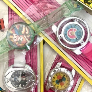 Vintage Toy Watch/Girls Toy Watch/Vintage dime store watch/pretend toy watch/50th birthday favor/60th birthday image 1