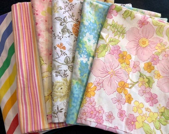 Vintage pillowcase/vintage soft pillowcases/vintage bedding/vintage linens/moms linen closet