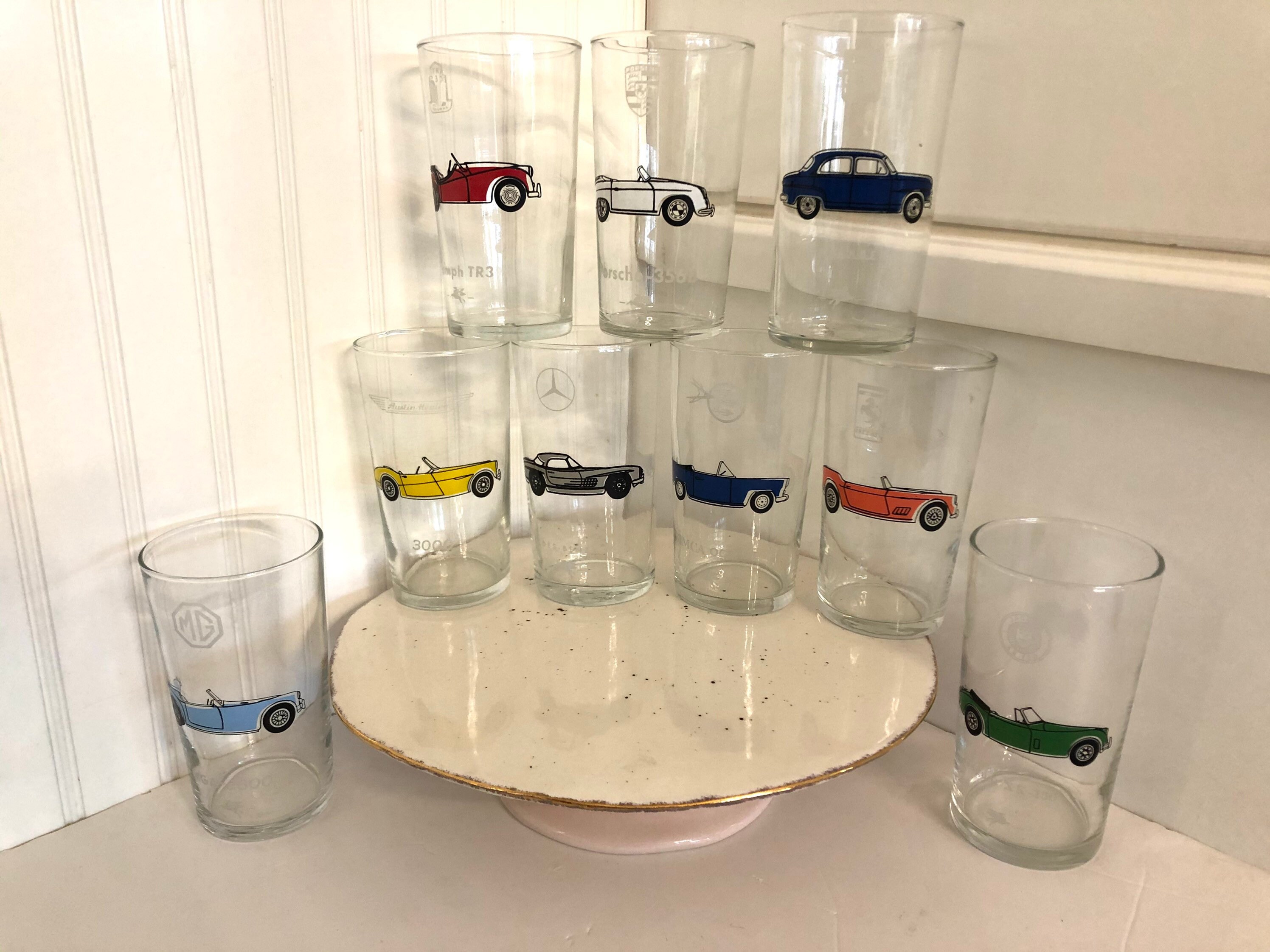 Vintage Classic Car Tumbler/classic Mercedes Collector/classic - Etsy