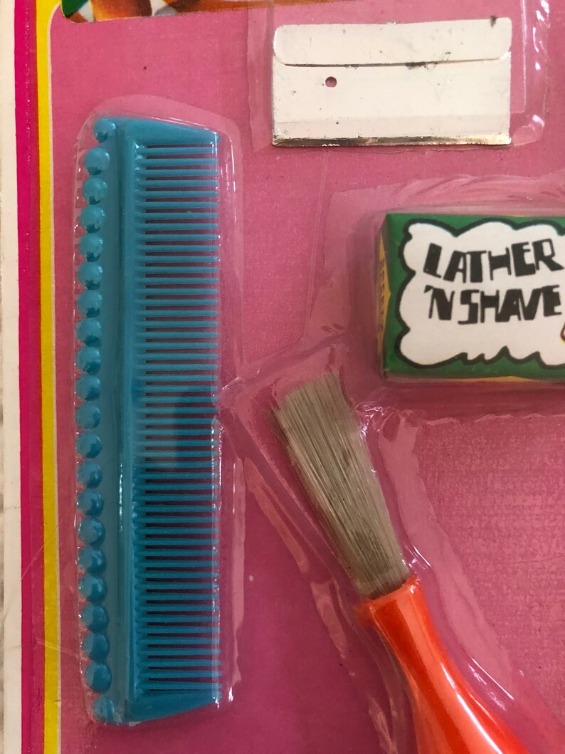 Vintage toy shave kit/made in Hong Kong shave kit/toy shaving Etsy