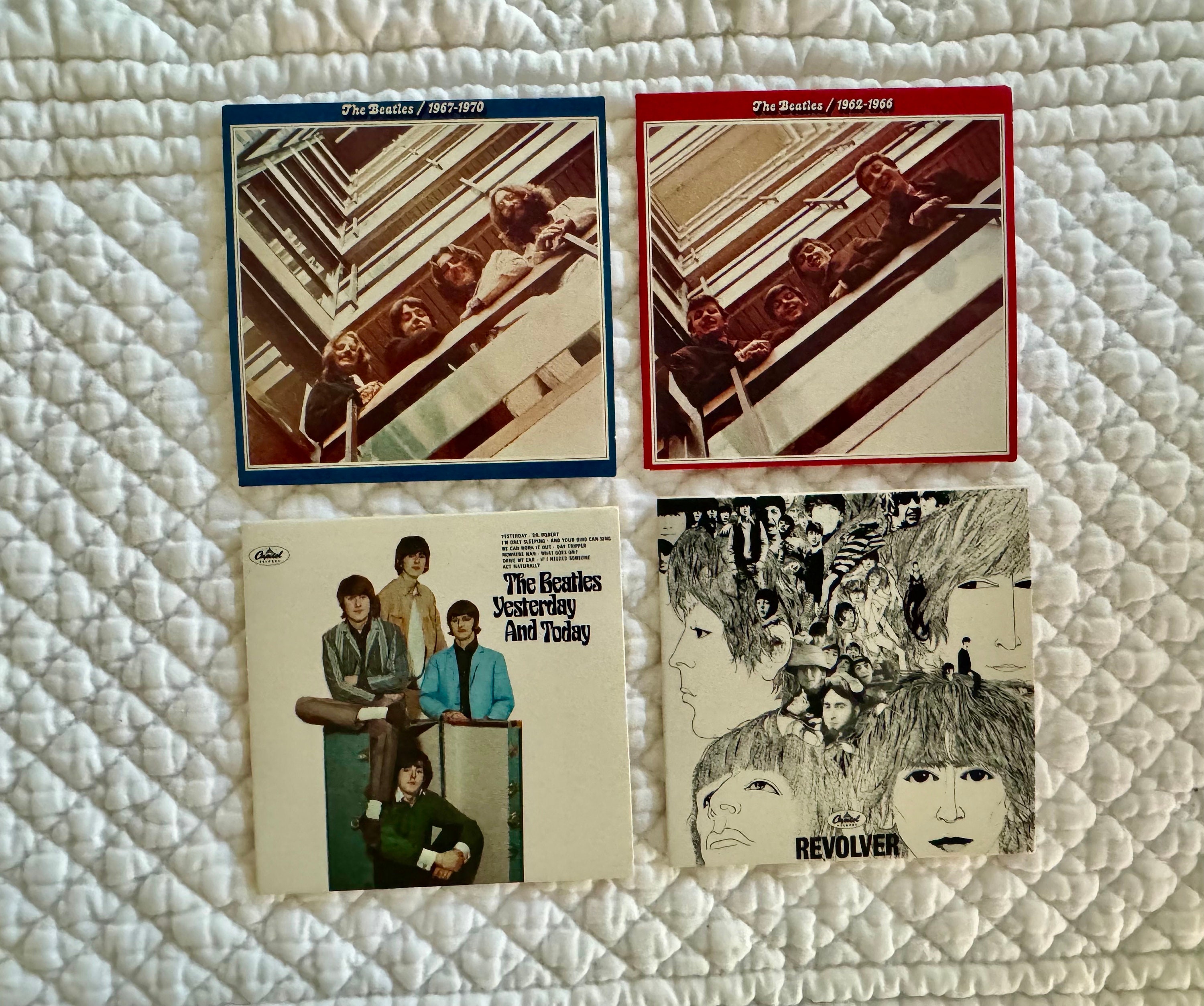 Vintage Beatles Chu Pop Mini Album Covers/the Beatles Mini