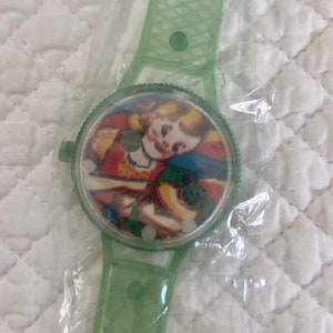 Vintage Toy Watch/Girls Toy Watch/Vintage dime store watch/pretend toy watch/50th birthday favor/60th birthday image 6