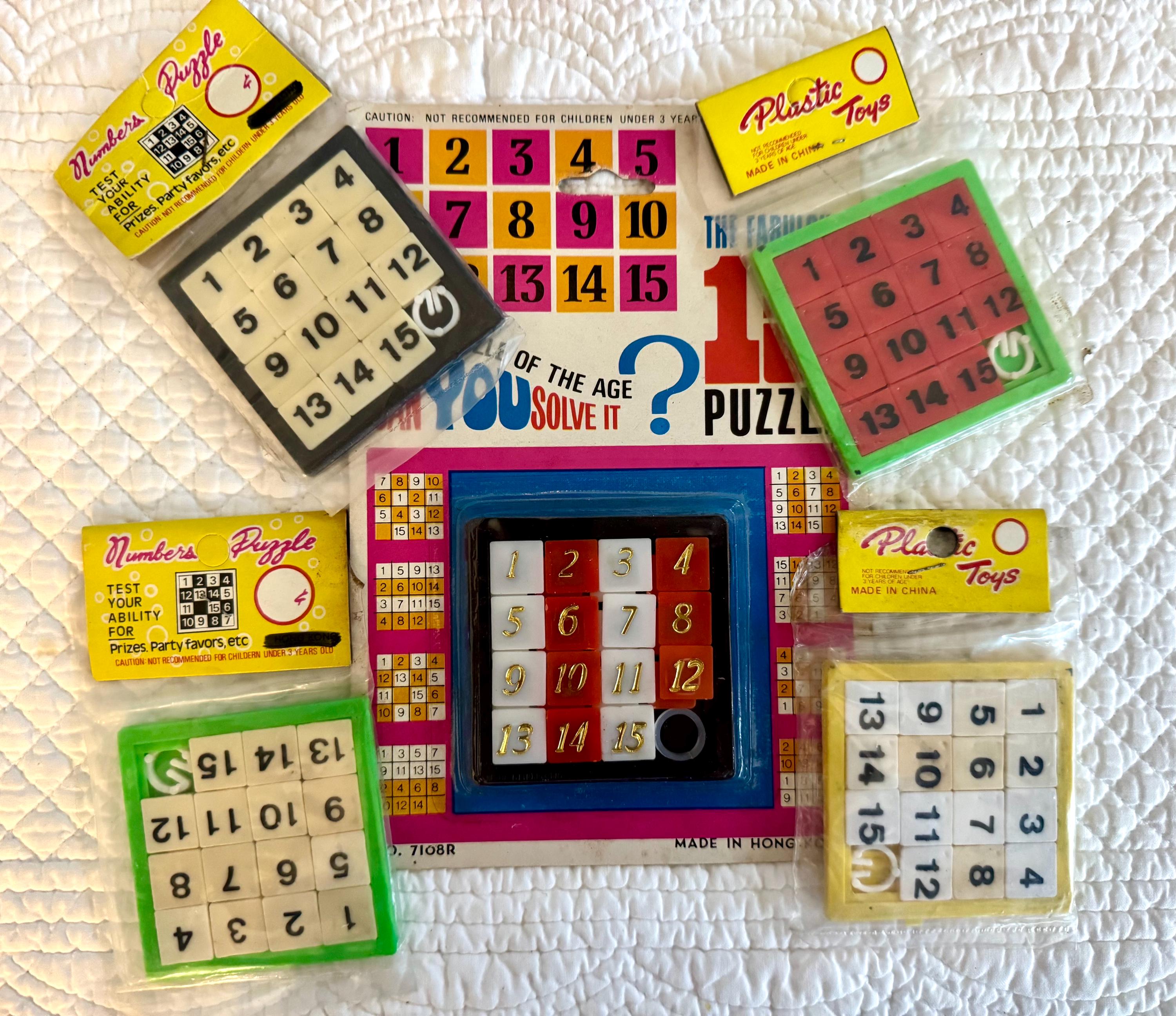 ホイッスル! Number 1〜13 Vintage Numbers Sliding Tile Puzzle/number Tile Puzzle/roalex