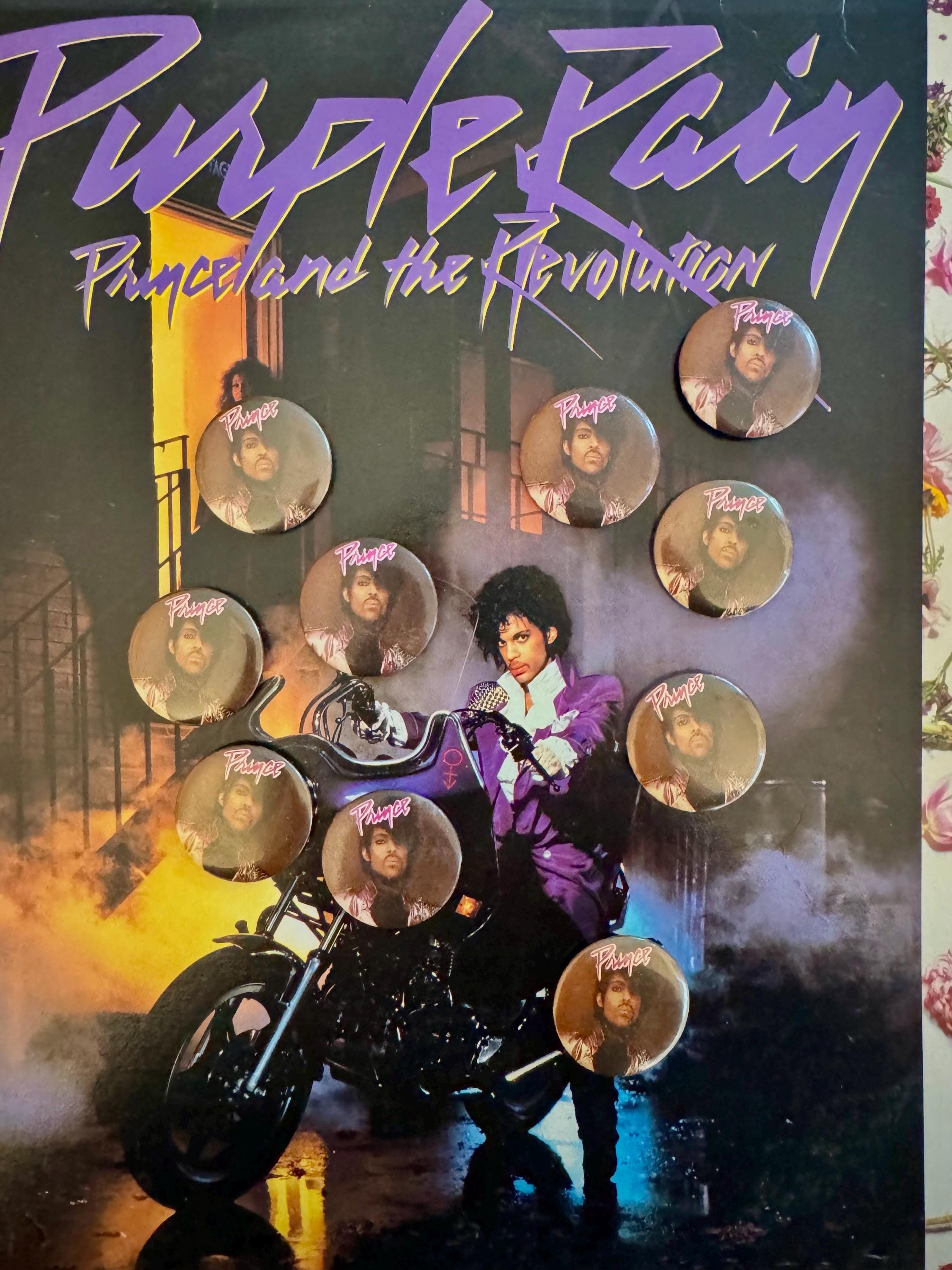 Vintage Prince Pin/purple Rain Prince Pin 1984/1980s Prince Pin