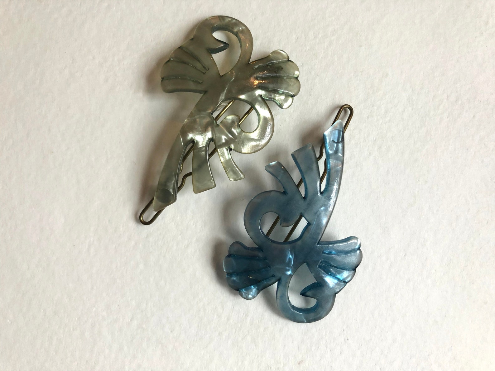 Vintage 1970s Barrettes/vintage Goody Hair Barrettes/vintage Etsy