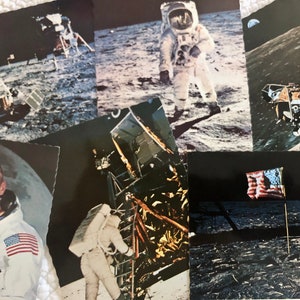 Cartes postales anciennes d'Apollo 11/cartes postales d'alunissage/cartes postales L'homme sur la lune/cartes postales Apollo 11 de Neil Armstrong