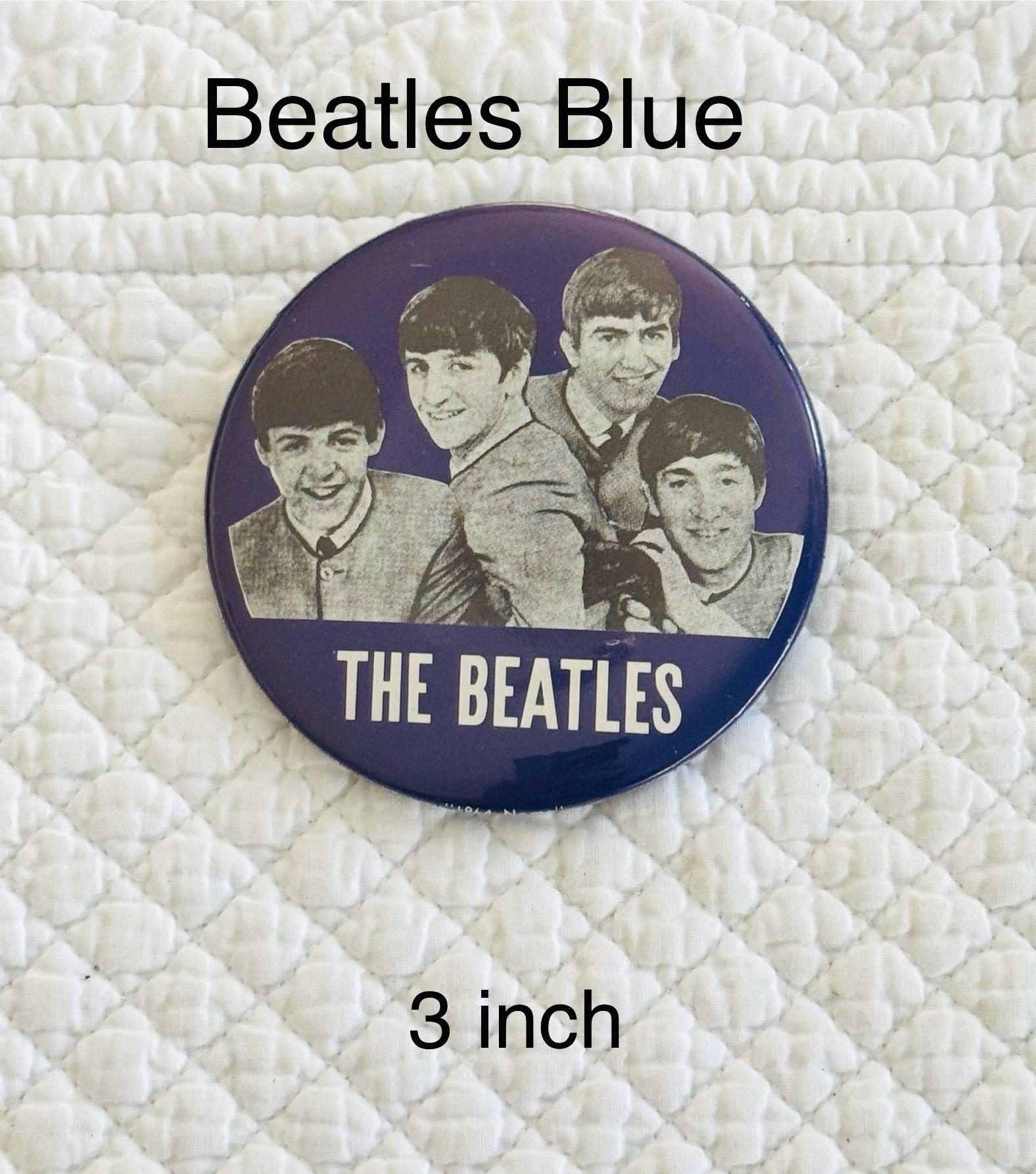 Vintage Beatles Pins/the Beatles Pin Back/meet the Beatles