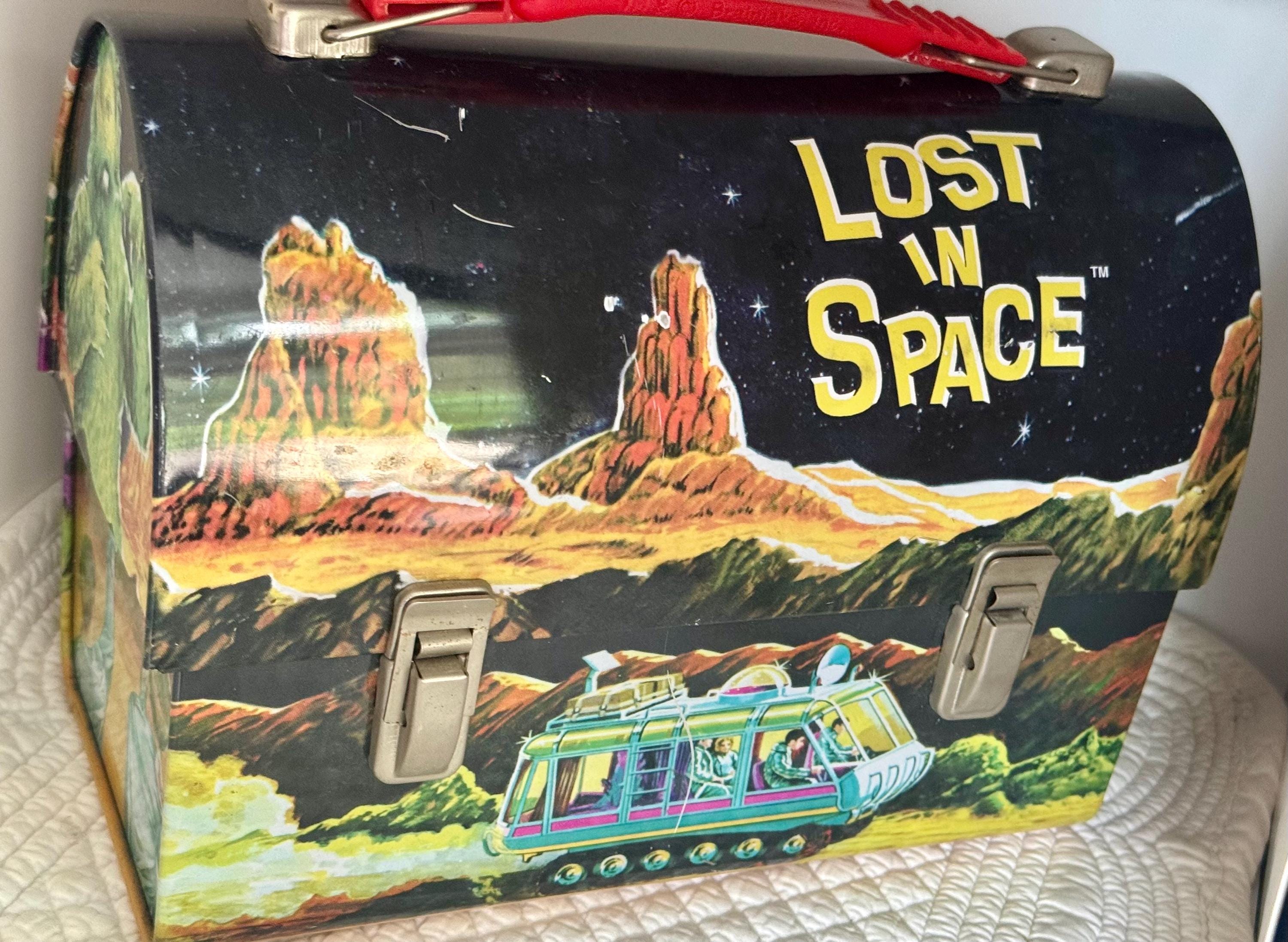 VINTAGE LOST IN SPACE USA製 Tシャツ XL Lost in Space Lunch Box 