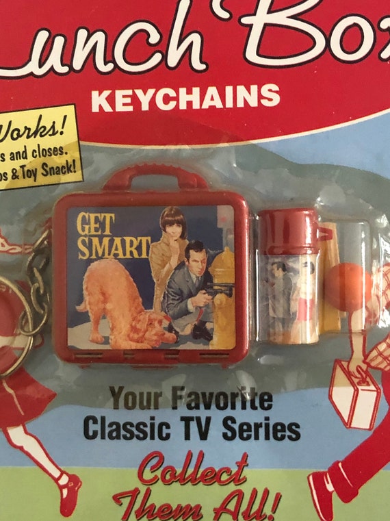 Classic TV lunch box keychain/Mini Basic fun lunc… - image 2