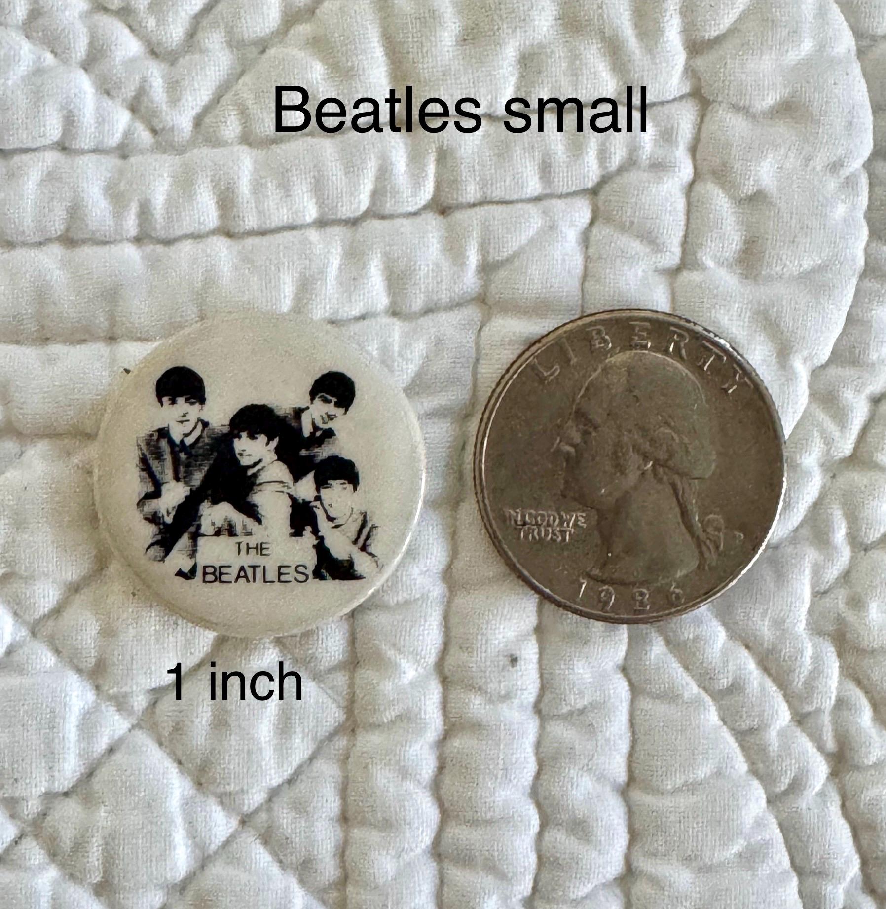 ヴィンテージ ビートルズ ピンバッジ/ビートルズ ピンバック/ミート