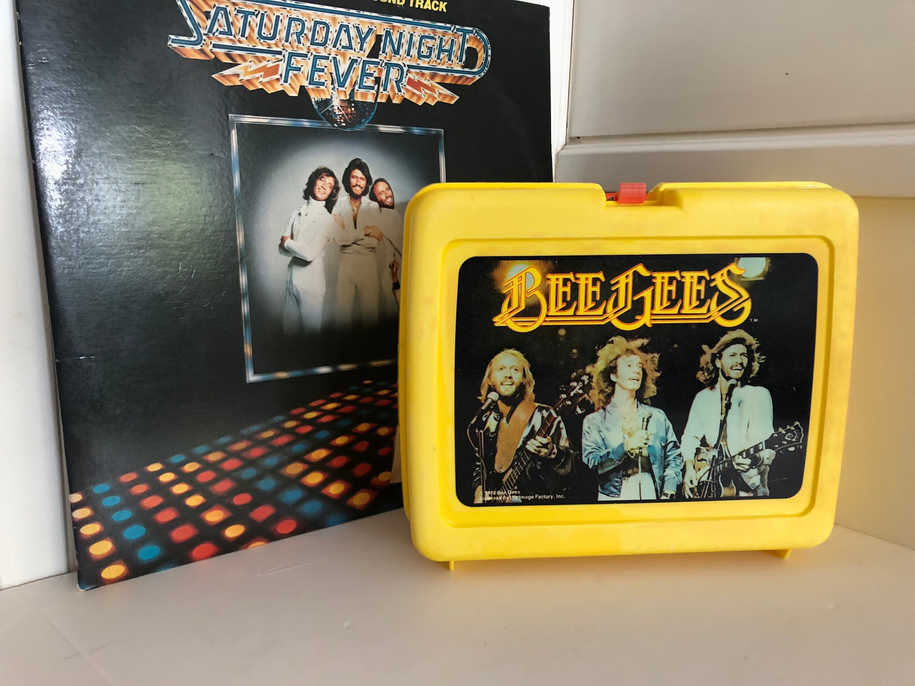 Vintage Bee Gees Lunchbox/1978 Bee Gees Lunch Box Thermos/barry
