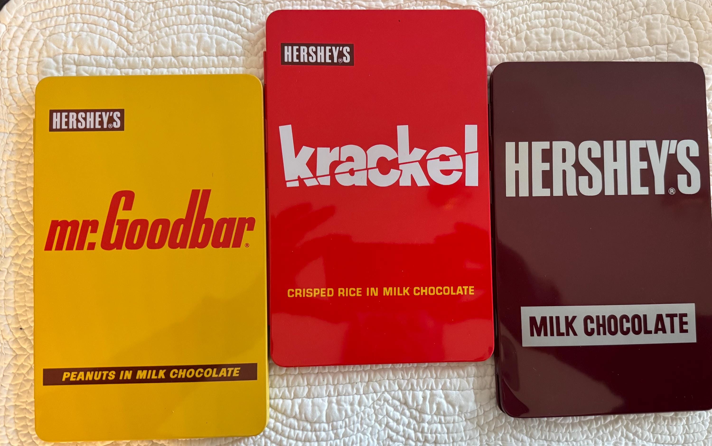 Vintage Hersheys Note Book/jumbo Krackle Candy Tin Notebook