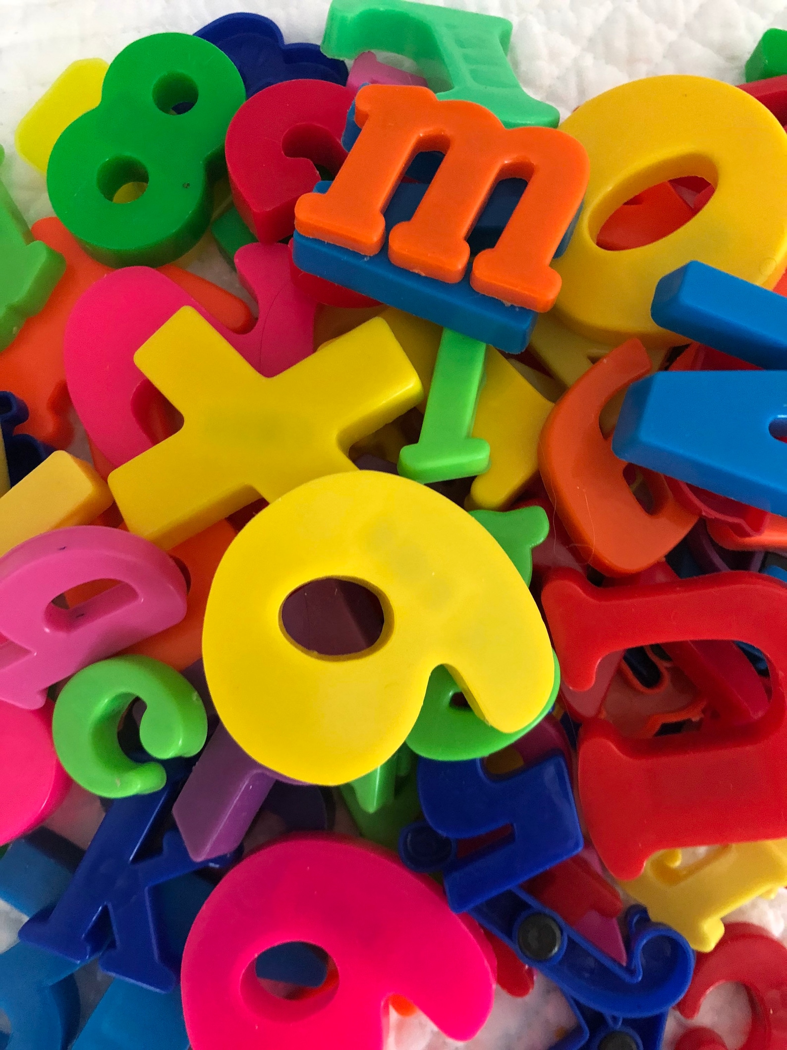 Vintage Magnetic Letters/vintage Magnet Alphabet - Etsy