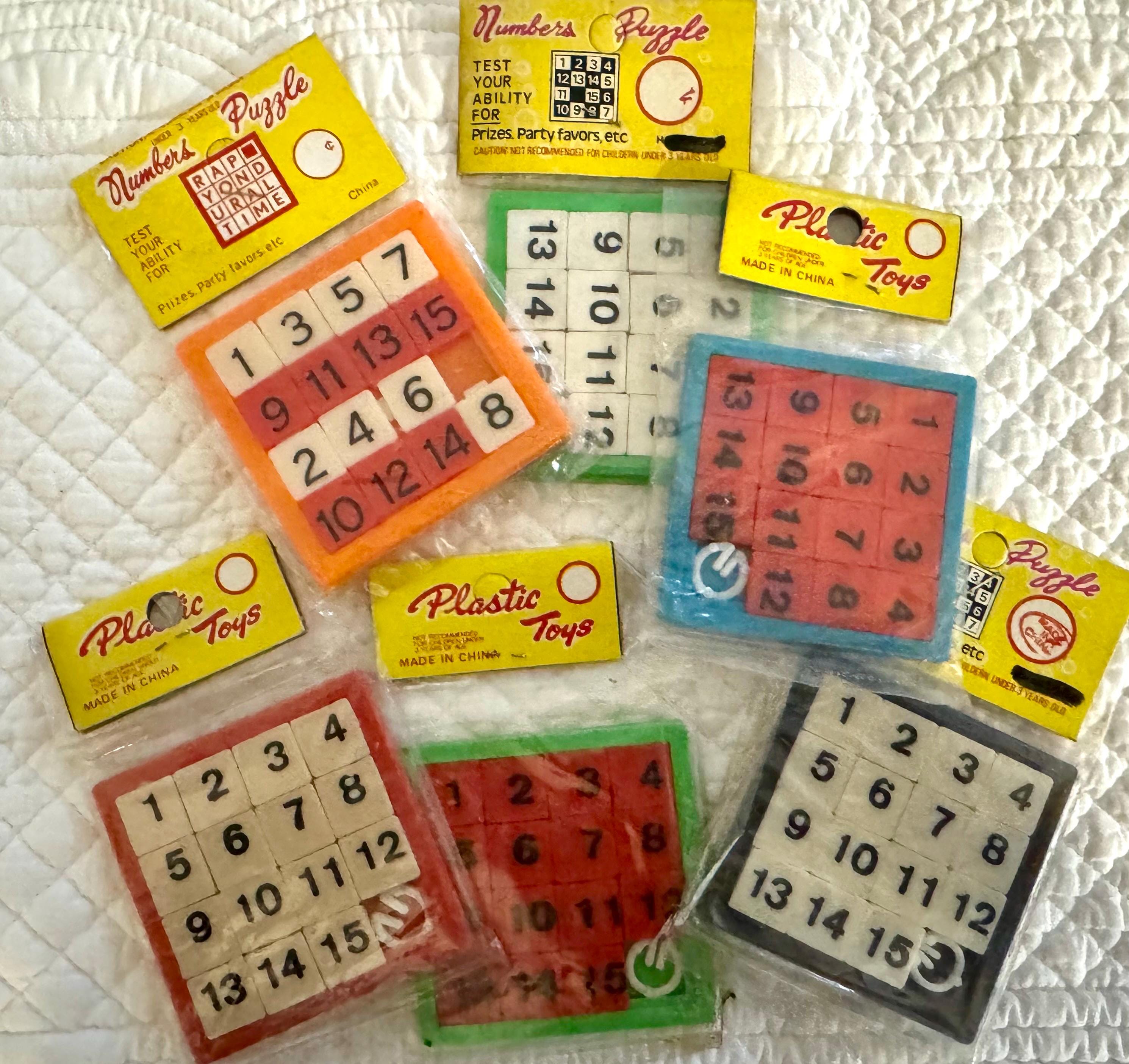 Jeu De Chiffres Coulissants – Puzzle D'organisation Des Numéros De 1 à