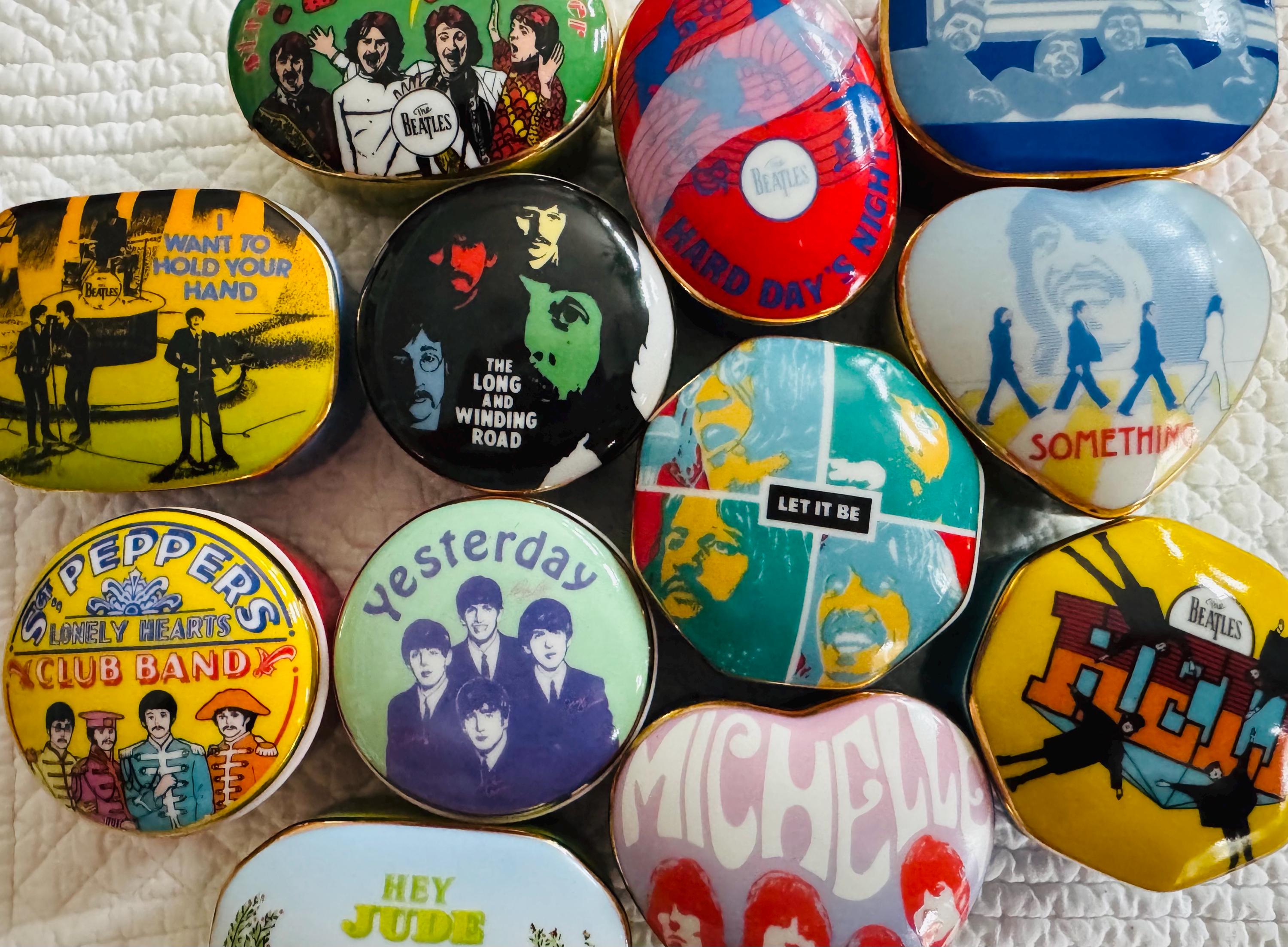 ヴィンテージ ビートルズ オルゴール/ビートルズ 小物入れ