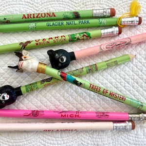 Jumbo souvenir pencil/souvenir extra large lead pencil/novelty large jumbo sized souvenir state pencil/giant souvenir gift shop pencil with