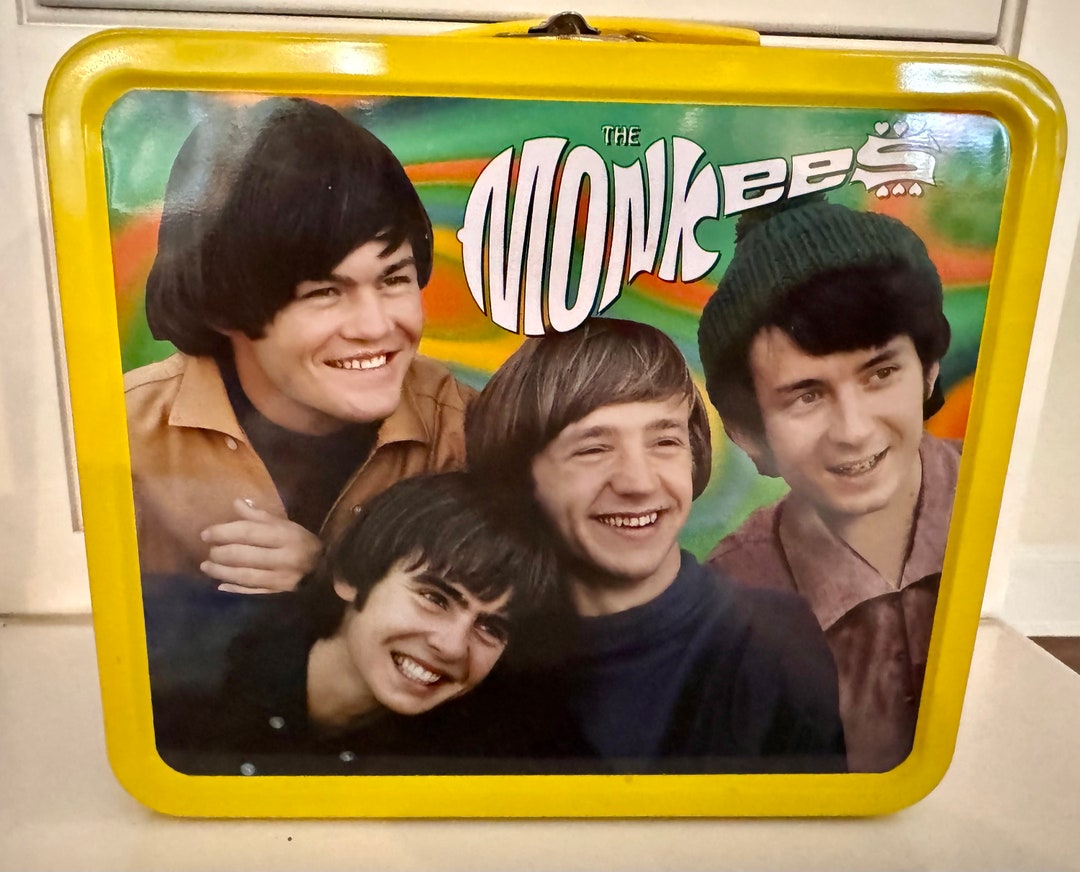 Vintage Monkees Lunchbox/the Monkees Lunch Box/davy Jones/micky Dolenz