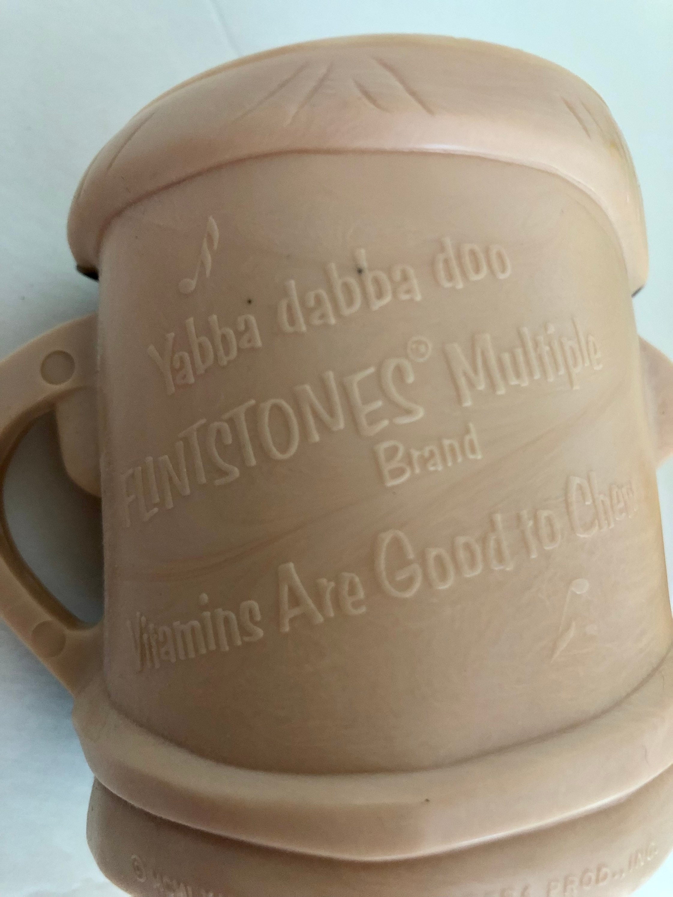 フリントストーン フレッド マグカップ ヴィンテージ Vintage Flintstones Vitamin Mugs/flintstones Mugs/pebbles