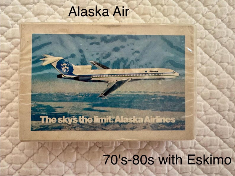Vintage airline playing cards/Pam Am playing cards/TWA playing card/Eastern airlines/American Airlines playing cards/National air/Delta card Alaska Air