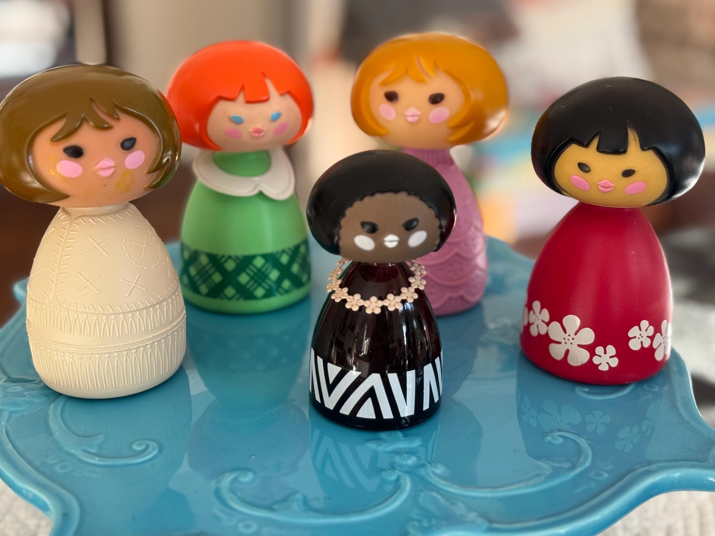 AVON スモールワールド レトロ香水瓶 セット売り ビンテージ ヴィンテージ Avon Small World - Etsy