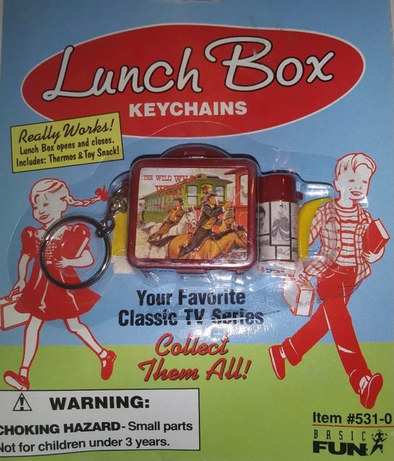 Classic TV lunch box keychain/Mini Basic fun lunc… - image 5