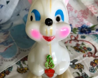 Vintage wind up Easter bunny/Easter International bunny/wind up vintage bunny/vintage wind up Easter bunny/mid century Easter bunny