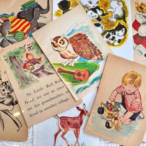 illustrations de livres pour enfants vintage/pages de livres vintage pour enfants/éphémères de livres pour enfants/pages de livres juniors elfes vintage pour enfants