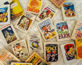 Vintage Cracker Jack Toy Prize book/Cracker Jack toy encyclopedia/Cracker Jack game book/ 1960s Cracker Jack prize/Cracker Jack paper books