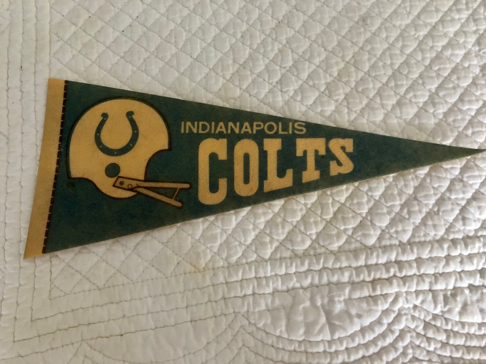 Vintage NFL Team Mini Pennants/mid Century Football Team Pennants/1970s