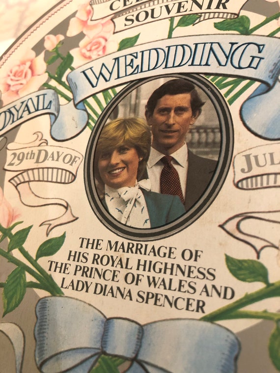 Prince Charles And Diana Wedding 1981 Vintage Thermos Flask 
