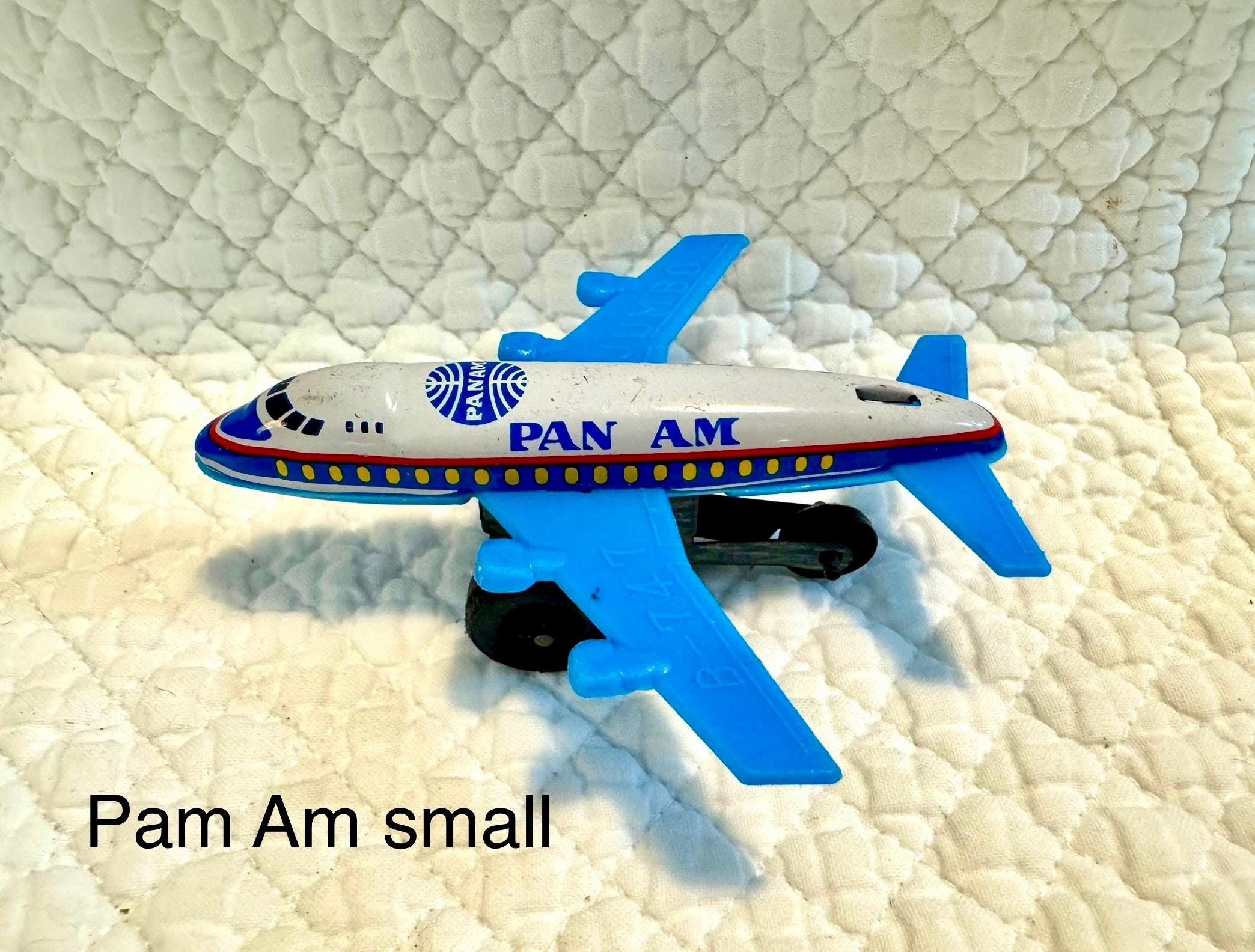 ビンテージ ブリキ リソ 飛行機 / ブリキ リソ パンナム 飛行機