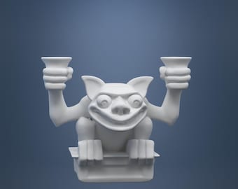 Haunted Mansion Gargoyle 3D Model