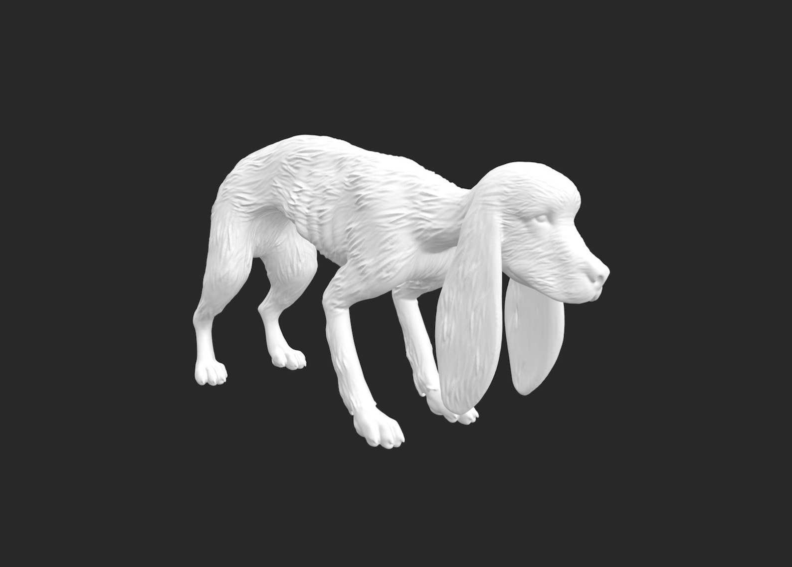 Vibrant Caretaker Dog Landscape Digital Art Vibrant Caretaker Dog Landscape Digital Art