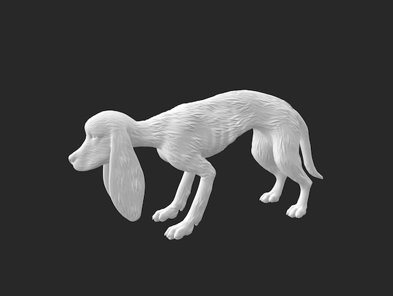 ホーンテッドマンションの管理人犬の3Dモデル - Etsy 日本