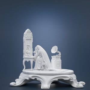 Colección Phantom Manor - Escena de tocador de novia