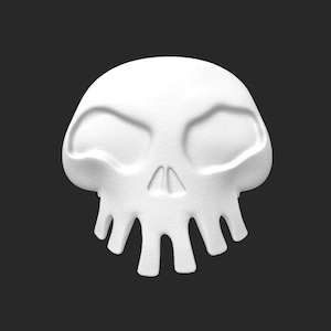 Haunted Mansion Holiday Sinister Crossbone Skull