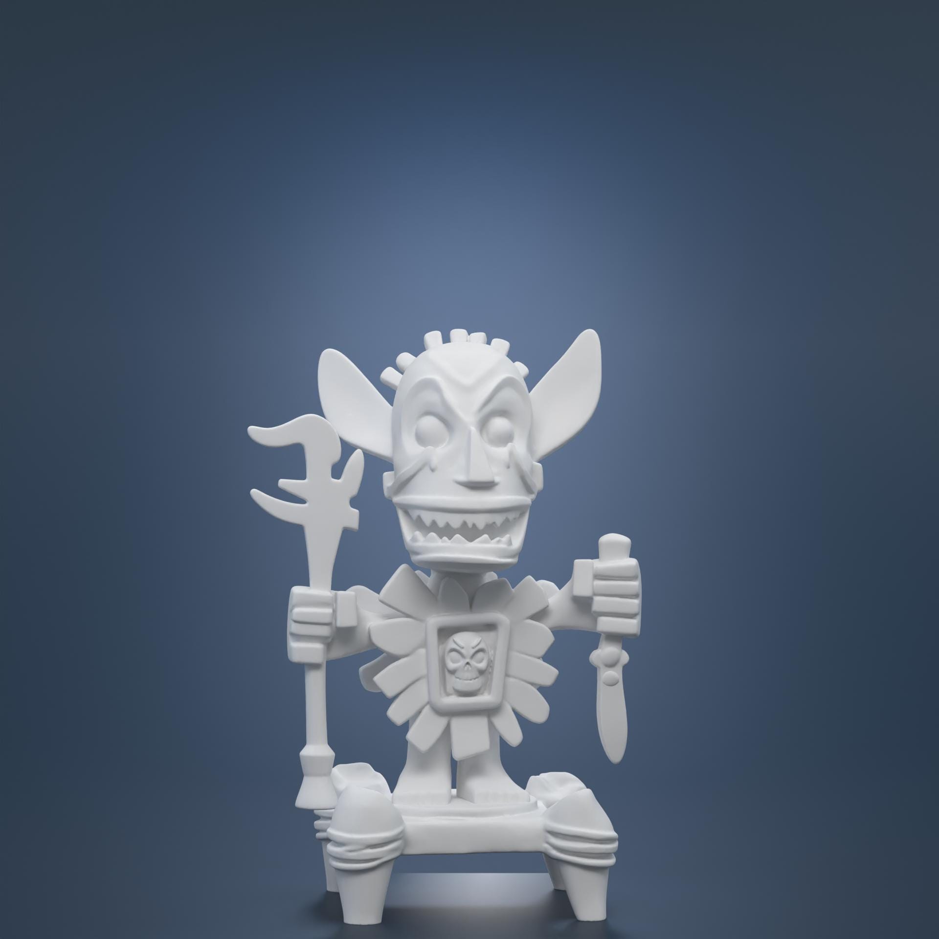 タワー・オブ・テラー シリキ・ウトゥンドゥ・ティキ - Etsy 日本