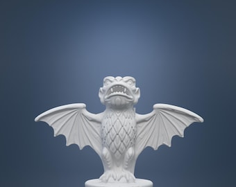 Haunted Mansion Bat Stanchion 3D Model