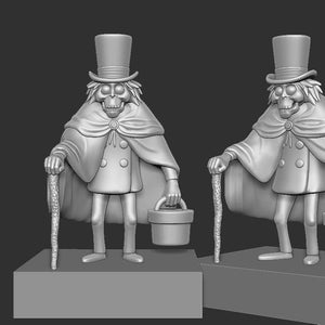Haunted Mansion Hatbox Ghost Figurine 3D print model file
