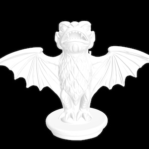 Haunted Mansion Bat Stanchion 3D Model