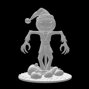 Haunted Mansion Holiday Pumpkin King Scarecrow
