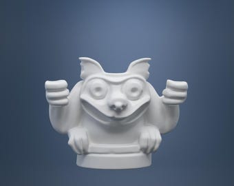 ホーンテッドマンション ガーゴイル デスクバディ 3Dモデル