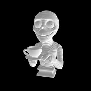 Busto de múmia da Mansão Assombrada