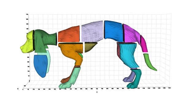 ホーンテッドマンションの管理人犬の3Dモデル - Etsy 日本
