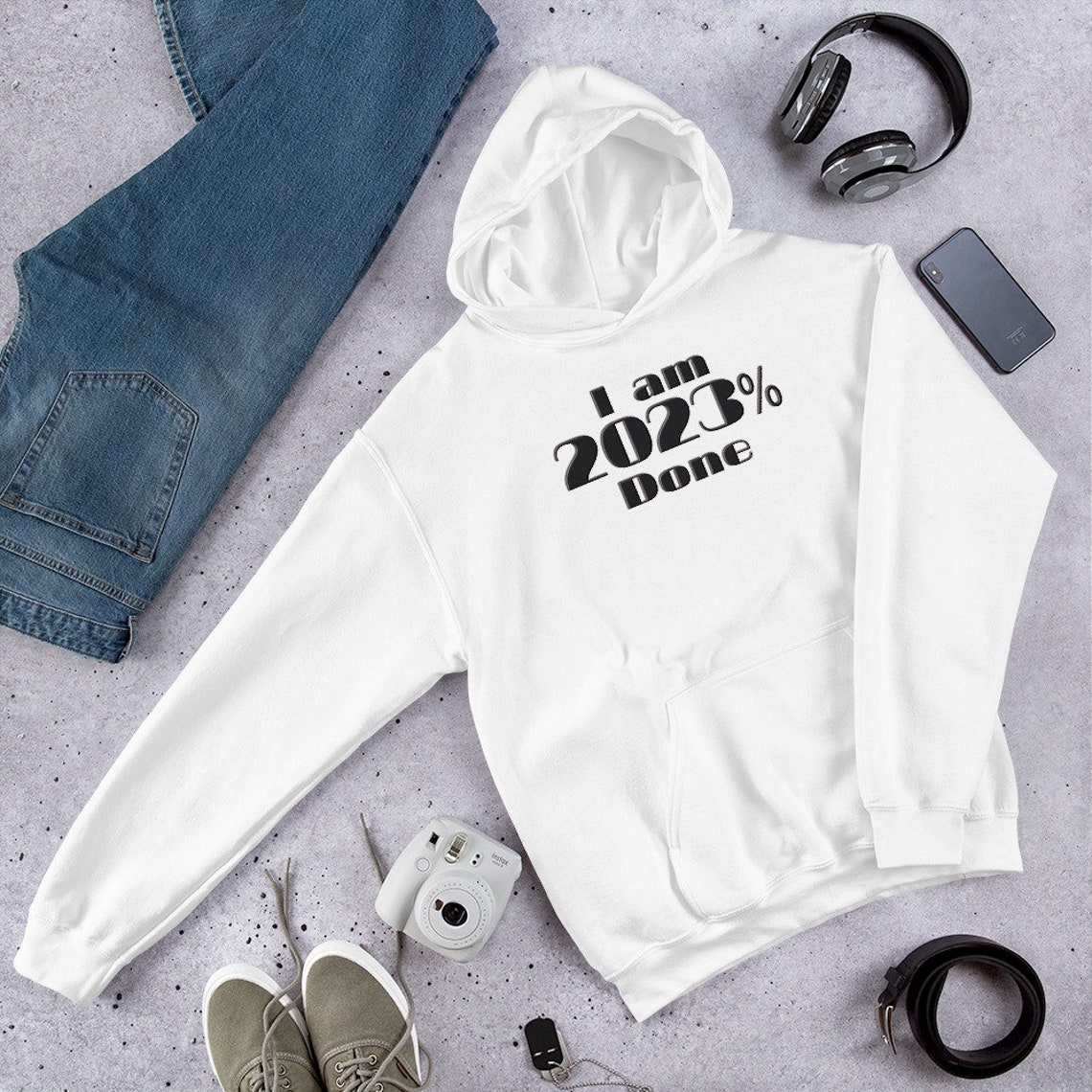 I Am 2023 Done Class of 2023 Unisex Hoodie Hooded Sweatshirt Etsy