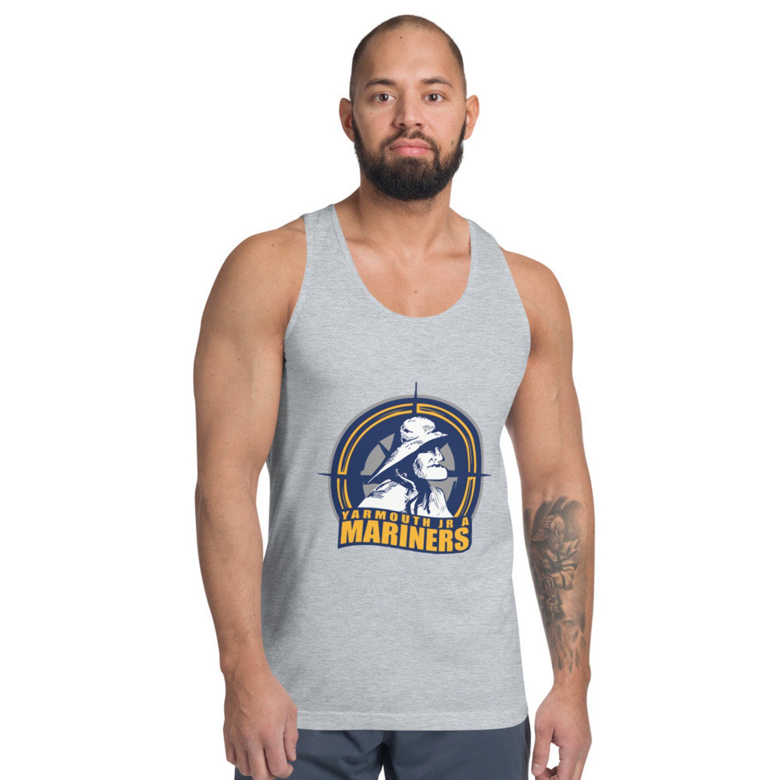 Yarmouth Mariners Vintage Hockey Logo Classic tank top Etsy