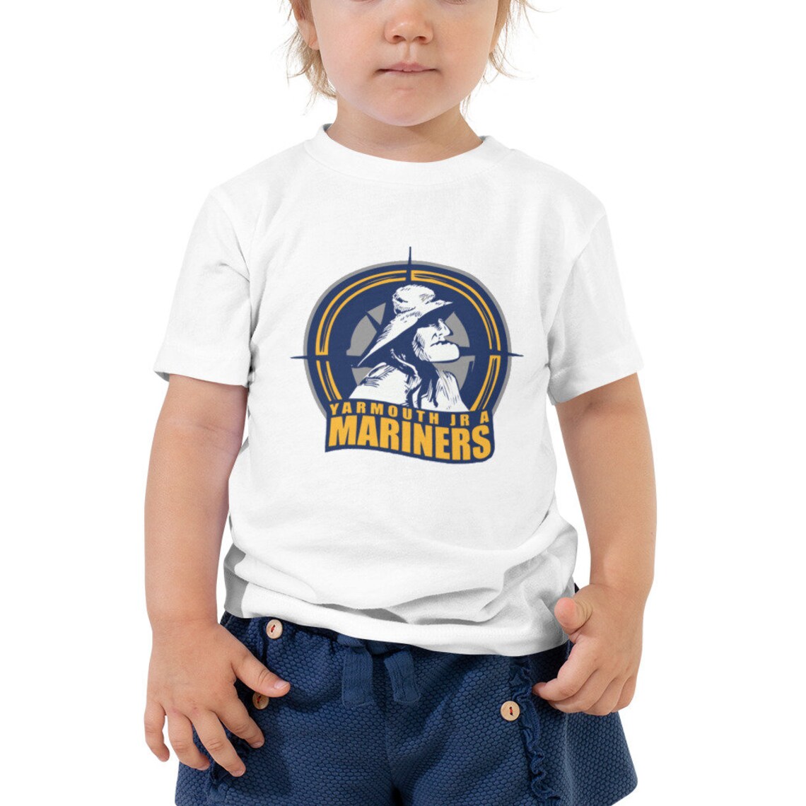 Yarmouth Mariners Vintage Hockey Logo Toddler Short Sleeve Tee Etsy