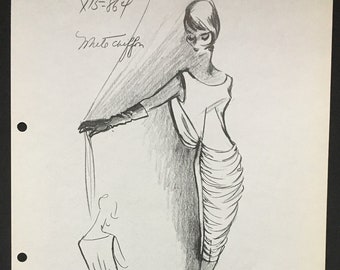 Haute Couture Sketch Etsy