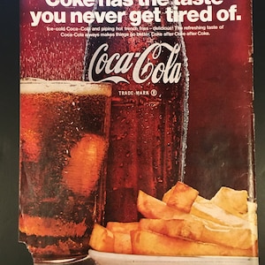 1967 Coca-Cola Ads: Vintage Magazine Color Print Set