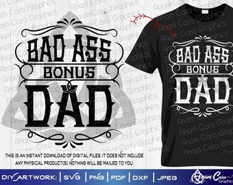 Download Bonus dad svg | Etsy